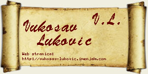 Vukosav Luković vizit kartica